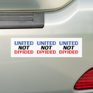Adesivo Para Carro Unida não dividida - vermelha, branca, azul