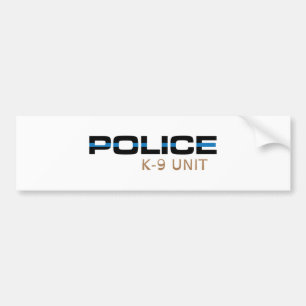 Adesivo Para Carro Unidade da polícia K-9