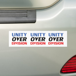 Adesivo Para Carro Unidade sobre Divisão - vermelho, branco, azul