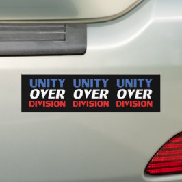 Adesivo Para Carro Unidade sobre Divisão - vermelho, branco, azul, pr