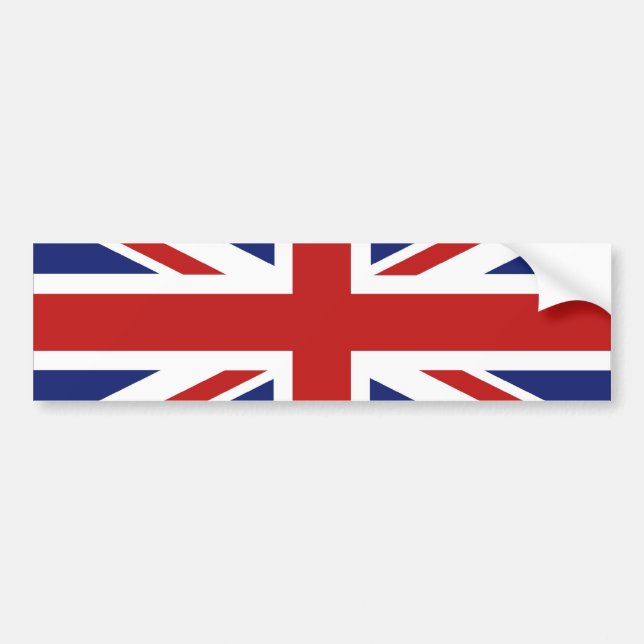 Adesivo Para Carro Union Jack (Frente)