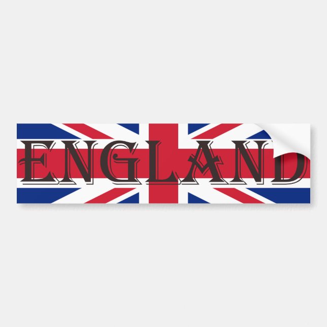 Adesivo Para Carro Union Jack Flag England bscn (Frente)