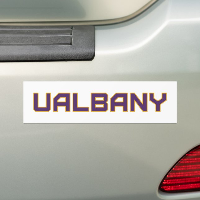 Adesivo Para Carro Universidade de Albany Wordmark (No carro)