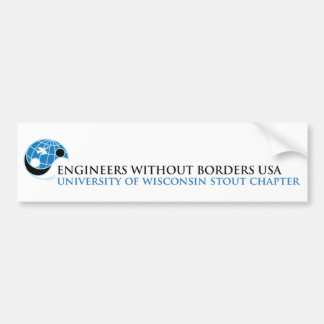 Adesivo Para Carro Universidade de EWB-USA do capítulo da cerveja de