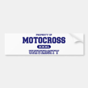 Adesivo Para Carro Universidade do motocross