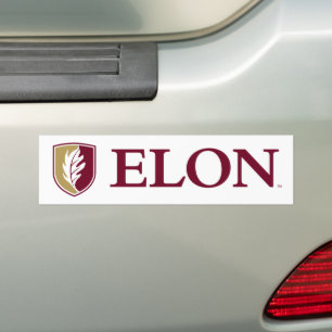 Adesivo Para Carro Universidade Elon