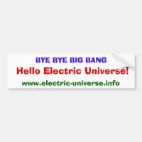 Universo elétrico de Big Bang do adeus olá!!