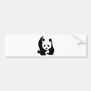 Adesivo Para Carro Urso de panda gigante