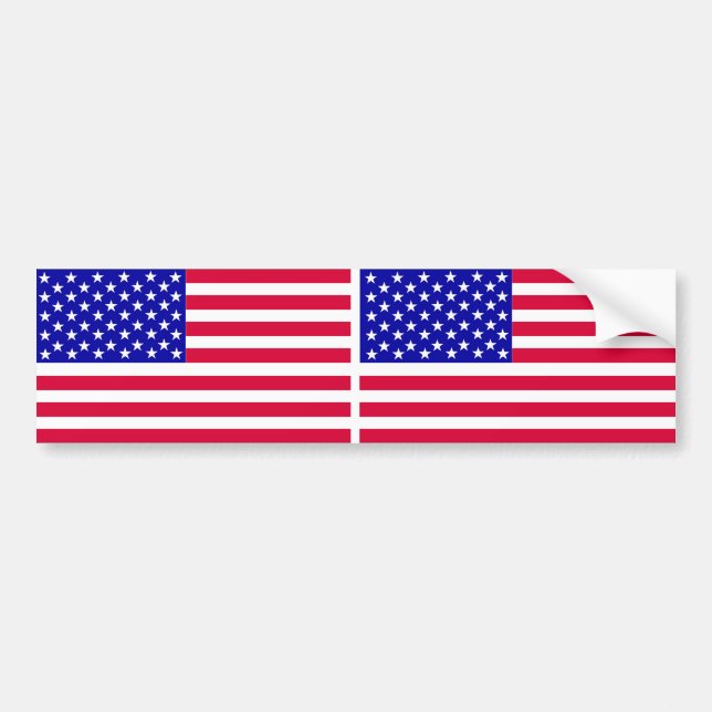 Adesivo Para Carro US CAR FLAG, Sticker (Frente)