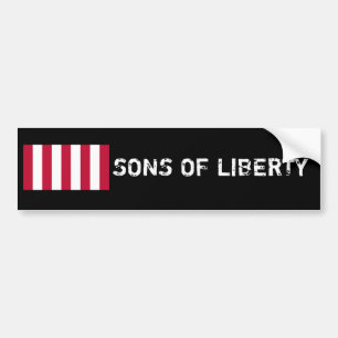 Adesivo Para Carro US_Sons_OfLiberty_9Stripes_Flag, FILHOS da