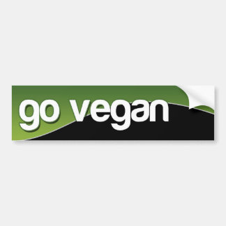 Adesivo Para Carro VAI O VEGAN - verde