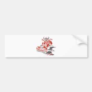 Adesivo Para Carro Valhalla - orgulho de Viking - design do machado
