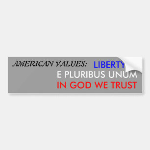 ADESIVO PARA CARRO VALORES AMERICANOS
