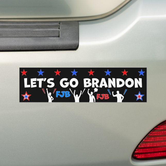 ADESIVO PARA CARRO VAMOS GO BRANDON (No carro)