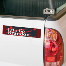 Adesivo Para Carro Vamos Go Brandon - Bumper Sticker