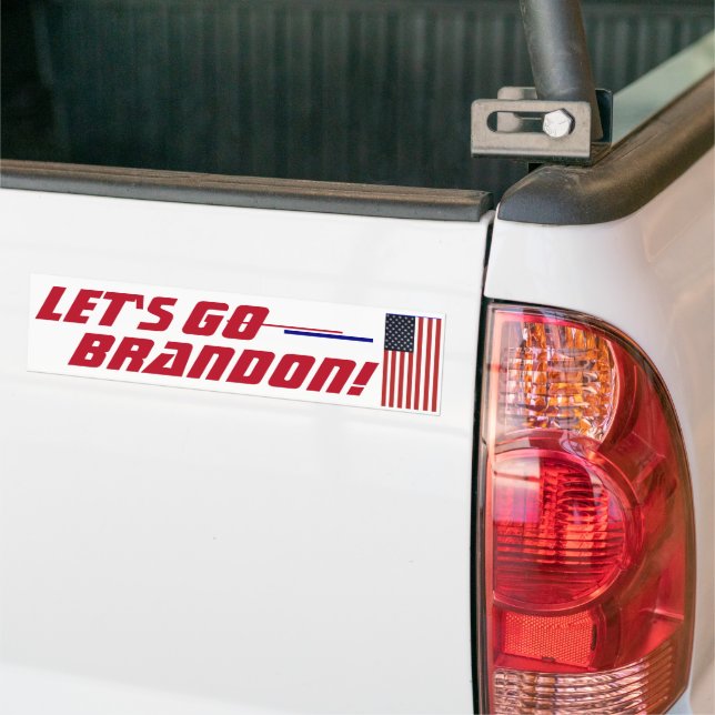 Adesivo Para Carro Vamos para Brandon Bumper Sticker (No caminhão)