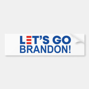 ADESIVO PARA CARRO VAMOS VÁ BRANDON!