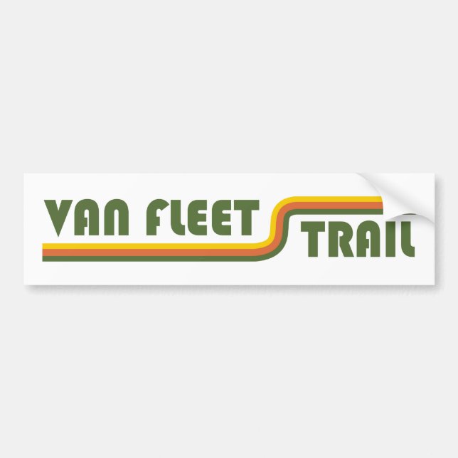 Adesivo Para Carro Van Fleet Trail Florida (Frente)