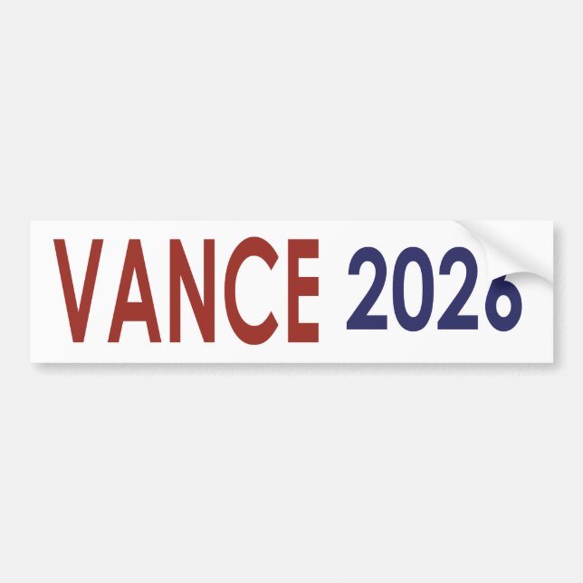 Adesivo Para Carro Vance 2026 (Frente)