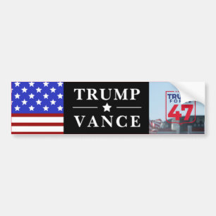 Adesivo Para Carro Vance Personalizado do Trump 2024