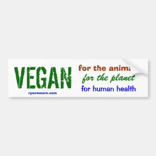 ADESIVO PARA CARRO VEGAN