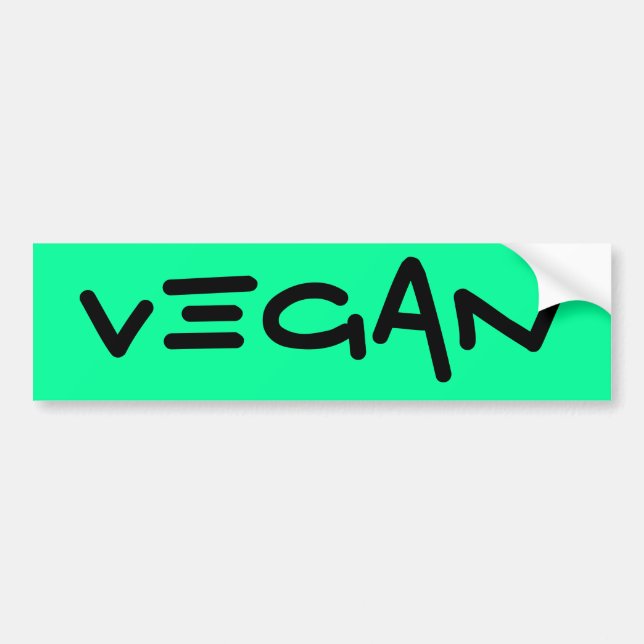 ADESIVO PARA CARRO VEGAN (Frente)