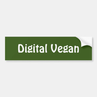 Adesivo Para Carro Vegan digital