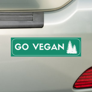 Adesivo Para Carro VEGAN para-choques