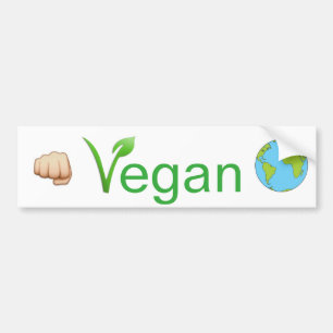 Adesivo Para Carro Veganismo da etiqueta do carro abundante do Vegan