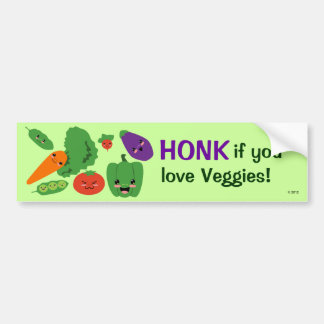 Adesivo Para Carro Vegetarianos felizes
