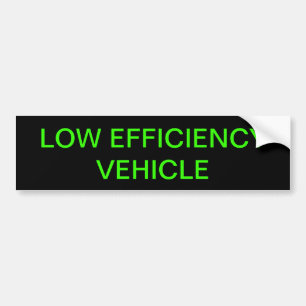 ADESIVO PARA CARRO VEÍCULO DA BAIXA EFICIÊNCIA