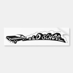Adesivo Para Carro Velha escola Camaro - autocolante no vidro