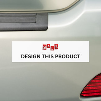 Adesivo Para Carro VENDA! Bumper Sticker - Personalizado