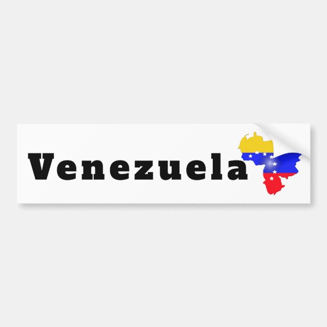 Adesivo Para Carro Venezuela flag (Frente)
