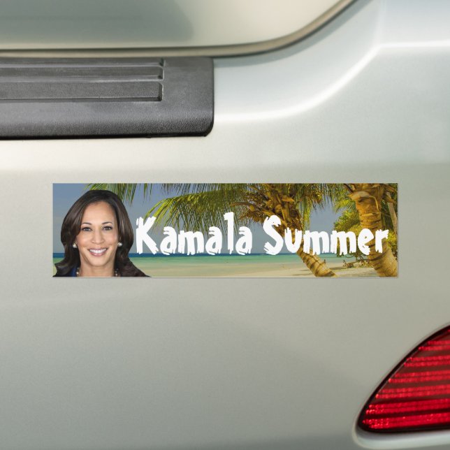 Adesivo Para Carro Verão de Kamala 2024 (No carro)