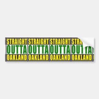 Adesivo Para Carro Verde reto de Outta Oakland