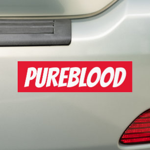 ADESIVO PARA CARRO VESTIDOS DE BUMPER CRISTÃO DE SANGUE