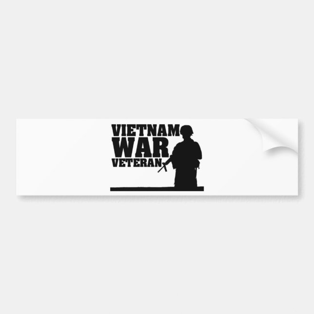 Adesivo Para Carro Veterano de guerra do vietname (Frente)
