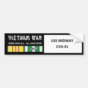 ADESIVO PARA CARRO VETERANO DE GUERRA DO VIETNAME INTERMEDIÁRIO DE