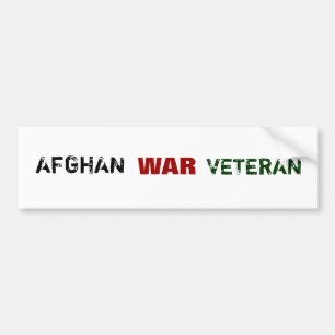 ADESIVO PARA CARRO VETERANOS DE GUERRA DE AFEGANISTÃO