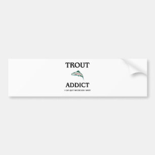 Adesivo Para Carro Viciado da truta