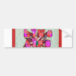 Adesivo Para Carro Vida ao vivo grande