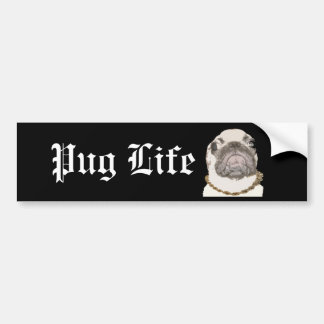 Adesivo Para Carro Vida do Pug