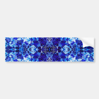Adesivo Para Carro Vidro de iluminação azul abstrato fofo