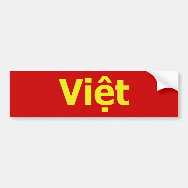 Adesivo Para Carro Viet (Frente)