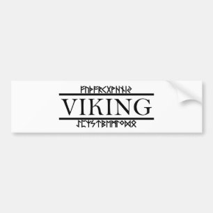 Adesivo Para Carro Viking Runk Bumper Sticker