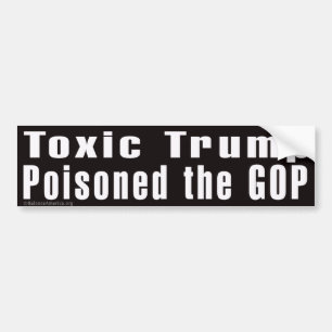 Adesivo Para Carro Vinheta-ampola 'Toxic Trump'