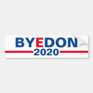 Adesivo Para Carro Vinheta de Bumper da Campanha Clássica "Bye Don 2