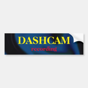 Adesivo Para Carro Vinheta de Bumper Dashcam
