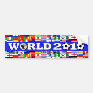 Adesivo Para Carro Vinheta de Bumper para a Copa do Mundo